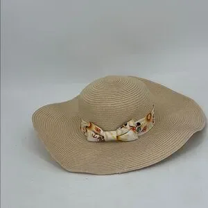 Disney Minnie Mouse Beige Straw Hat Sequined Mouse Ears Straw Sun Hat – Handmade Disney-inspired  main image 4